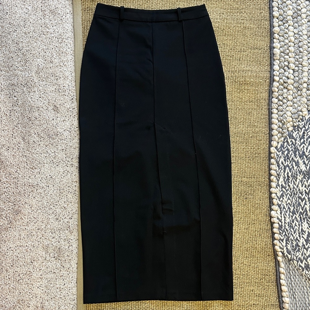 H&M Midi Black Women's Skirt
